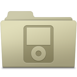 iPod Folder Ash Icon 256x256 png